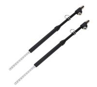 Walfront Medidor de Presión de Neumáticos de Doble Cabezal, Aleación de Zinc y Acero Inoxidable, Medidor de Presión de Neumáticos de 10 a 150 PSI, Mandril Inverso de 30 Grados, Escala Deslizante de