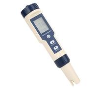 Walfront Medidor PH 5 en 1 EZ-9909 Prueba Calidad Agua PH Salinidad EC TDS Temperatura Piscinas Estanque LCD Retroiluminación