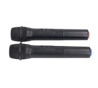 Walfront Micrófono Dinámico Cardioide con Reducción de Ruido de 1 a 2 Cables con Procesador de Sonido Profesional para Reuniones de Karaoke Material ABS Compatible con Múltiples