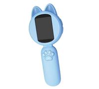 Walfront Microscopio para Niños Pantalla IPS de 2 Pulgadas Compatible con 14 Idiomas con 8 Luces LED Microscopio Portátil de Bolsillo 3 en 1 para Grabación de Fotografías y Videos