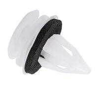 Walfront Mini Clips para Panel de Puerta, Sujetadores de Plástico Blanco para Molduras de Puerta, 20 50 100 200 Piezas, Retenedores Interiores Inoxidables de Fácil Instalación para Mini y Modelos