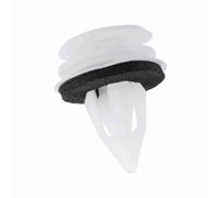 Walfront Mini Clips para Panel de Puerta, Sujetadores de Plástico Blanco para Molduras de Puerta, 20 50 100 200 Piezas, Retenedores Interiores Inoxidables de Fácil Instalación para Mini y Modelos