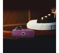 Walfront Mini Pedal de Distorsión de Guitarra, Aleación de Zinc con Bypass Verdadero, Controles de Nivel de Distorsión de Tono, Perfecto para Uso en Escenario y Estudio