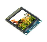 Walfront Módulo de Pantalla a Color Diodo Emisor de Luz Orgánico 128x128 Pantalla de 1,5 Pulgadas SSD1351 Interfaz SPI, a Color Autoluminosa Delgada y Liviana de 6 Bits, Amplias Aplicaciones, con