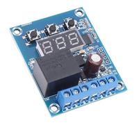 Walfront Módulo DE relé DE VOLTAJE DC24V Amplio Rango DE Prueba 0-99.9V 12 A TABLERA DEL MONITOR DEL MONITOR ACURSA EL MONITORACIÓN DEL VOLTAJE DE CONTROL DE VALOR