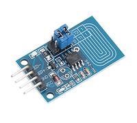 Walfront Módulo LED Atenuador Táctil Capacitivo, Ligero, Control de Brillo Ajustable para Lámparas de Mesa de Interior y Tiras de Luz, Compatible con 2,4-5 V