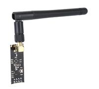 Walfront Módulo Transceptor Inalámbrico 2.4G, Transmisión de Datos de Larga Distancia, Alta Potencia y Alta Sensibilidad con Antena SMA, para Comunicación Punto a Punto de Ultra Larga