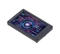 Walfront Monitor de Temperatura con Pantalla IPS USB Mini de 3, 5 Pulgadas con Rotación de 360 Grados, Adecuado para, Compatible con (con línea de Codo)