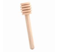 Walfront Palitos de Madera para Miel, Varillas para Agitar Miel de Madera de Grado Alimenticio, 50 Piezas con Ranuras Profundas y Largo para Rociar Jarabe, Melaza, té, Postre, Uso en la Cocina (Mini