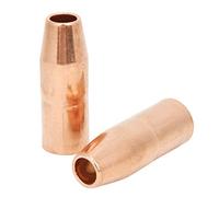 Walfront Paquete de 2 Boquillas para Pistola de Soldar MIG, Construcción de Cobre, Repuesto de Punta de 5/8 Pulgadas para Pistolas MIG M25 M40