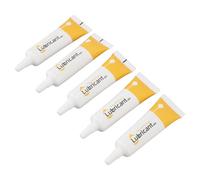 Walfront Paquete de 5 Lubricantes para Cremalleras para Metal y Plástico, Grasa Universal de Larga Duración para Cremalleras para Ropa, Sujetadores, Piezas de Impresora