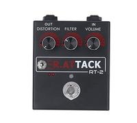 Walfront Pedal de Efecto de Guitarra, Aleación de Aluminio con Tono de Engranaje Vintage 3 Sucio para Guitarra Eléctrica y Graves Tocando