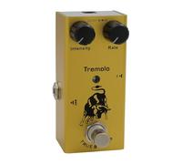Walfront Pedal de Efectos de Guitarra Carcasa de Metal Pedal Overdrive Boost Vintage 92 X 52 X 42 Mm Indicador LED único Analógico Liviano Portátil para Guitarristas Eléctricos Práctica de Escenario