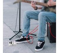 Walfront Pedal de Efectos de Guitarra con Retardo Analógico, Construcción de Aleación de Zinc, Rendimiento Ajustable para Músicos, Bypass Verdadero para Guitarristas Eléctricos