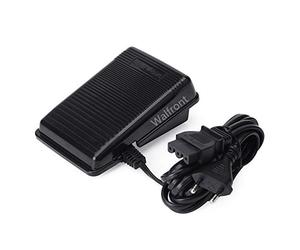 Walfront Pedales de Control, Interruptor de Pedal de Control para Máquina de Coser Pedal de Control para Singer para para Butterfly 7640/4423/5523/1409/4423 (Interfaz Cuadrada)