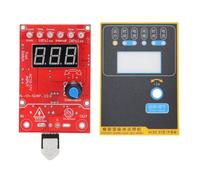 Walfront Placa de Control para Soldador por Puntos de Visualización Digital 41A, Temporizador de Soldadura por Pulsos Doble Ajustable con Función Antivibración para Pedal, para (220V)