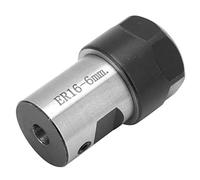 Walfront Portabrocas de Bloque de Pinza ER16 Portabrocas de Metal de Alta Resistencia C20 ER16 40L para Torno Taladro Fresadora Sujeción del Eje del Motor con Rosca en Espiral Ajuste de Precisión