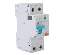 Walfront Protector de Fugas de Sobrecarga del Disyuntor de Falla de 1P+N para Circuitos de CA, que Proporciona Protección contra Cortocircuitos de y Fallas de Fuga (63A)