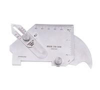 Walfront Puente CAM Gauge MG-8B Acero Inoxidable Superficies Soldadas Empalme Socavado Filete Pierna Calibrador Garganta Mediador de Inspección de Soldadura Calibre de Soldadura