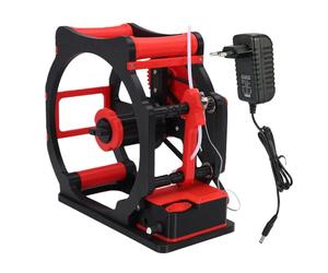 WALFRONT Rebobinador de Filamento para Impresora 3D, Enrollador de Bobina de Filamento Eléctrico para 1 Kg de PLA, PETG, ABS, TPU, Marco Reforzado con Nailon, Perilla de Velocidad (Enchufe de la UE)