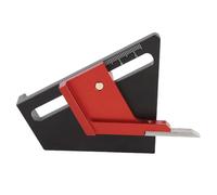 Walfront Regla de Marcado para Carpintería, Calibre de de Aleación de Aluminio con Escalas Claras para Ajuste de Profundidad de Sierra de Mesa y Medición de Brocas