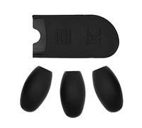 Walfront Reposapulgar para Saxofón, Protector de Almohadilla para Dedo de Gel de Silicona con Almohadillas Elevadoras para Llaves para Saxofón Soprano Alto Tenor, Cómodo y Antideslizante