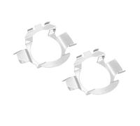 Walfront Retenedor del Adaptador de Faros H7, Soporte de Bombilla LED de Hierro, Ajuste Seguro para, A6L y Más