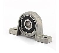 Walfront Rodamiento de Chumacera Carcasa de Aleación de Zinc con Inserto de Rodamiento de Bolas, Fácil Instalación, Ajuste de ángulo Fino, para Maquinaria Industrial