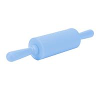 Walfront Rodillo de Amasar Rodillo de Masa de Silicona Antiadherente con Estilo Madera PP 23 Cm Tamaño Compacto Agarre Fácil de Limpiar para Pastelería Galletas Pasta Hornear en la Cocina Casera