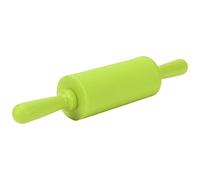 Walfront Rodillo de Amasar Rodillo de Masa de Silicona Antiadherente con Estilo Madera PP 23 Cm Tamaño Compacto Agarre Fácil de Limpiar para Pastelería Galletas Pasta Hornear en la Cocina Casera