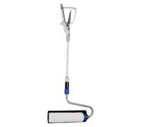 Walfront Rodillo Pulverizador de Pintura sin Aire con Poste de Extensión de Aleación de Aluminio, Marco de Acero Inoxidable, Cepillo de Rodillo Autocebante de Alimentación Interior de 11,8 Pulgadas