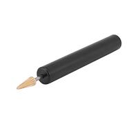 Walfront Rodillo Teñido Borde Cuero Aplicador Cuero Herramientas Pintura al Óleo Artesanal Rueda Bronce Cuero DIY Herramientas Procesamiento Bordes Pintura(Negro)