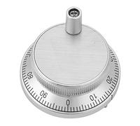 Walfront Rueda de Mano de Eletronic del CNC del Terminal 5V 6 Terminal Codificador Manual Rotatorio del Generador de Pulso del Diámetro de 60mm para el del CNC