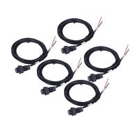 Walfront Sensor Hall de 5 Piezas NPN Normalmente Abierto Sensor de Proximidad de Efecto Hall de 10 Mm CC 5-30 V para Medición de Posición de Neumáticos, Hidráulicos, Cilindros y