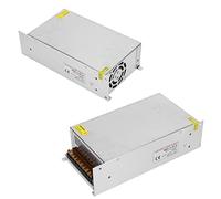 Walfront Servidor de DC24V Fuente de Alimentación Controlador de Aluminio Adaptador de Alimentación de Aluminio 120W para Luz LED y Impresora 3D (S-720-24 (24V/30A/720W) AC170-250V)