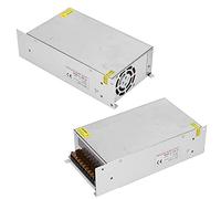 Walfront Servidor de DC24V Fuente de Alimentación Controlador de Aluminio Adaptador de Alimentación de Aluminio 120W para Luz LED y Impresora 3D (S-1000-24 (24V/41.6A/1000W) AC170-250V)