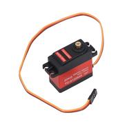 Walfront Servo Digital de 20 Kg con Engranajes Metálicos, Alto Torque, Resistente Al Agua y bajo Nivel de Ruido, con Rodamientos de Bolas Dobles para Brazo Robótico, Coche y Dron RC.