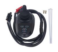 Walfront Silla de Ruedas Eléctrica Joystick Controlador Dc24v 45a Salida Material Aluminio Multifuncional con Disipación Calor Control Flexible