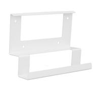 WALFRONT Soporte de Enrutador 2 en 1 para Gen 3, Ahorro de Espacio, Soporte de Fuente de Alimentación Montado en la Pared ABS V3 y Kit de Montaje de Malla de Acero de Aleación, para Oficina, Hogar,