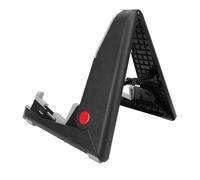 Walfront Soporte de Ukelele de Plástico Reforzado Liviano Diseño Plegable Ganos Ajustables Mini Guitar Guitar Stand Capas de Goma sin Deslizamiento