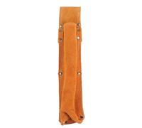 Walfront Soporte para Varilla de Soldadura - Bolsa de Almacenamiento de Electrodos de Soldadura Engrosada, Piel de Vaca, Anti-escaldado, Bolsa de Cintura para Soldadores