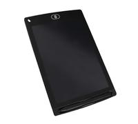Walfront Tableta de Escritura LCD, Tablero para Garabatear Portátil de 8,5 Pulgadas con Pantalla Amigable para los Ojos, Ideal para Niños y Adultos Que Aprenden y Viajan (Black)
