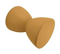 Walfront Taburete en Forma de Reloj de Mesa de Plástico Moderna de Moda para el de Zapato Elaborado con Material Premium Diseño para Niños para Familias (Cúrcuma)