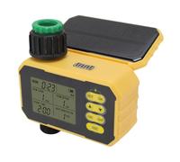 Walfront Temporizador de Aspersores Temporizador de Agua de Energía Solar para Manguera de Jardín Puerto Tipo C de Controlador de Riego por Goteo Automático para Riego de Jardines y