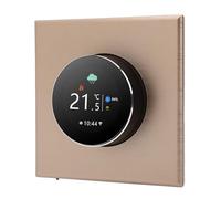 Walfront Termostato Inteligente WiFi, Controlador de Temperatura Digital con Pantalla a Color para de Calefacción por Suelo Radiante, Compatible con Tuya