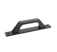 Walfront Tiradores de Gabinete de 2 Uds, Tiradores de Puerta Inoxidables de Aleación de Aluminio para Armario Corredizo, Elegantes para Gabinetes y Cajones (BLACK)