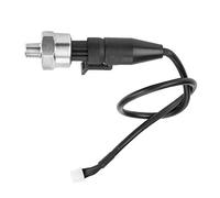 Walfront Transductor de presión Sensor remitente para Aceite, Combustible, Aire, Agua, Rosca NPT de 1/8", Acero Inoxidable (150PSI)