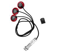 Walfront Transductor Piezoeléctrico Autoadhesivo, Pastilla de Guitarra, Micrófono, Pastilla, Transductor de Ukelele con Conector Endpin para Guitarra, Ukelele, Violín