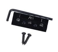 WALFRONT Tuerca de Guitarra sin Cabeza, Tuerca de Bloqueo de Metal de 42 Mm para Doble Floyd Rose Tremolo, Fácil Instalación para Entusiastas de la Guitarra Eléctrica (BLACK)