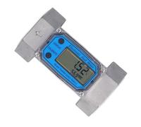 WALFRONT Turbina Digital Flujo de Flujo Acero Inoxidable 2in 35-250L/min para Transporte de Medicina Medidor de de de Agua de Alimentos